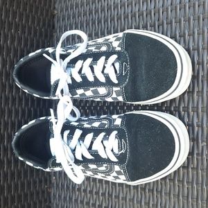 Vans Checkered and Suede old skool SK-8 shoes